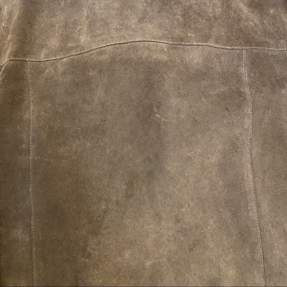 J.Crew Men’s 100% Leather Long Coat / Jacket Size XLT - Picture 6 of 10